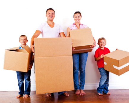 Local removal team helping with a move in Edgware