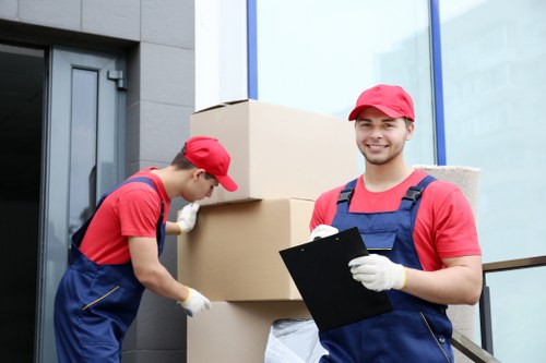 Professional packing and loading for a home move in Edgware