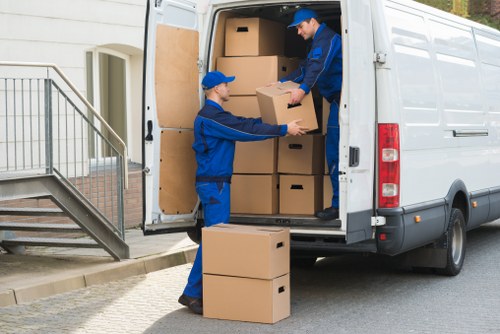 Specialist equipment used for piano removals in Edgware