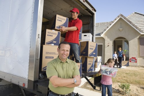 A spacious moving truck used for local removals