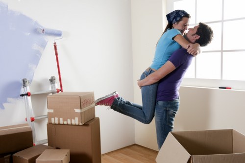 Delivery team completing a safe and professional van move
