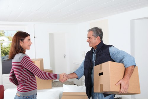 Staff training and careful lifting practices for an Edgware man and van service